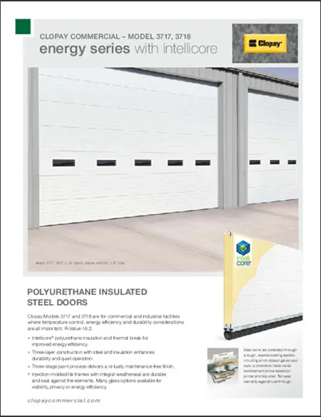 Brochure Model 3717-3718 Brochure Model 3717-3718