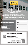 Steel Garage Doors Care and Maintenance