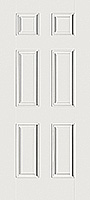 6 panel entry doors