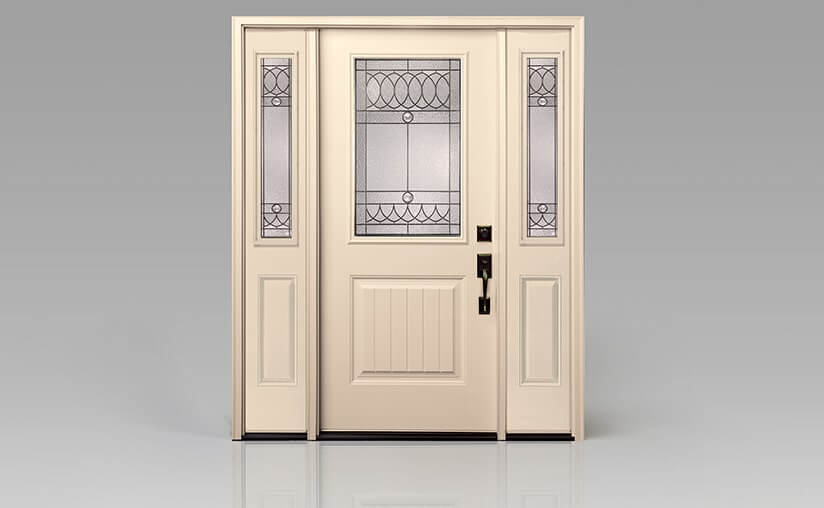 SMOOTH fiberglass collection entry doors