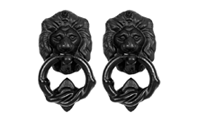 LION'S HEAD DOOR KNOCKER