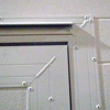 welded aluminum frame - pass door
