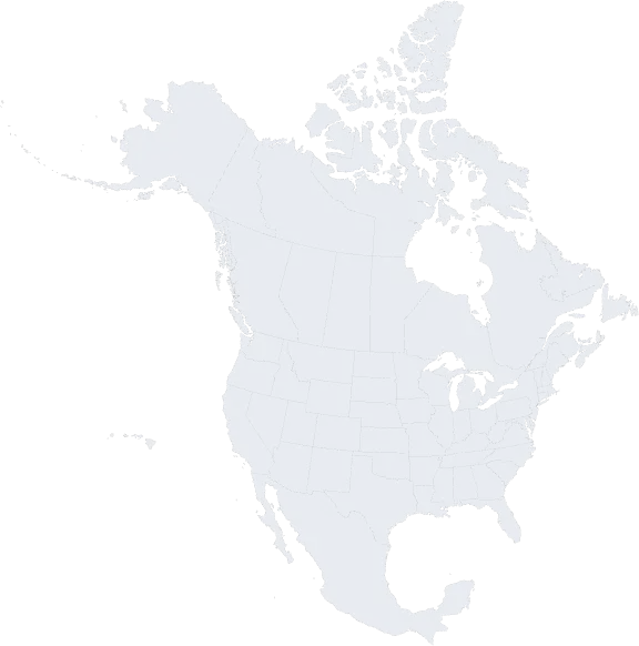 clopay map of north america
