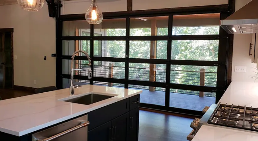 Avante Garage Door in Kitchen