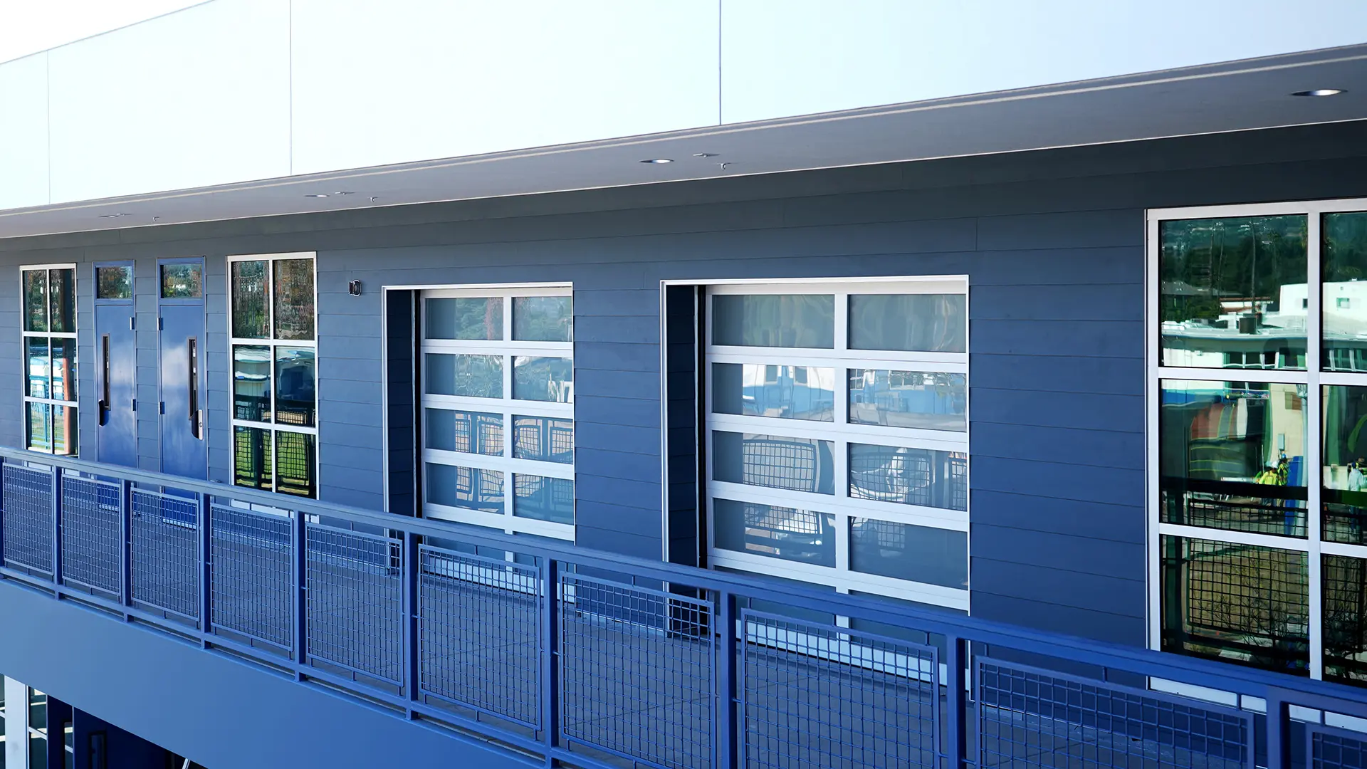 VertiStack Clear door on elementary school