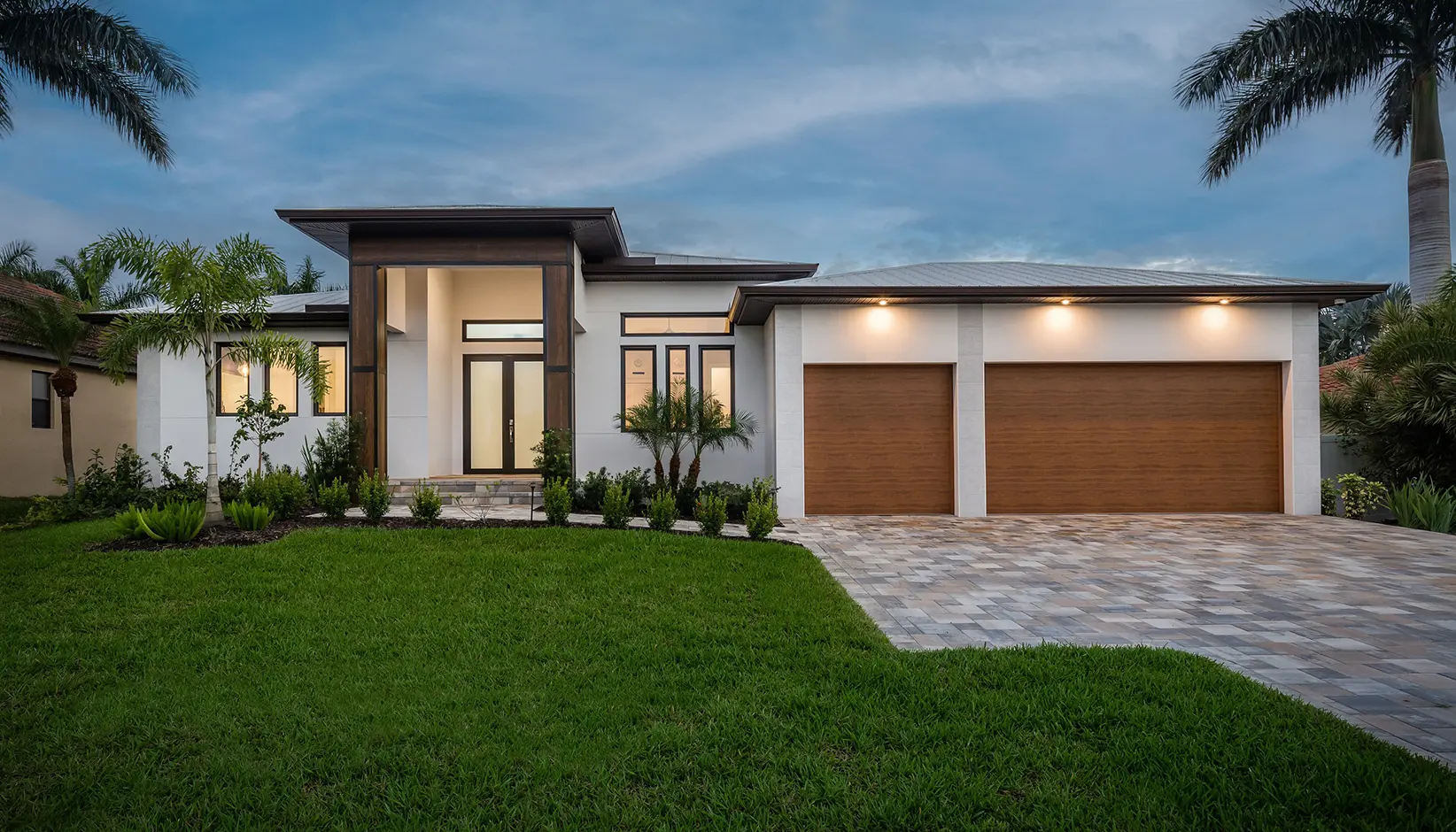 Modern Steel in Ultra-Grain dark finish