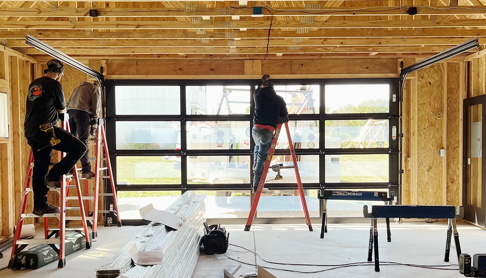 Installing Avante garage door