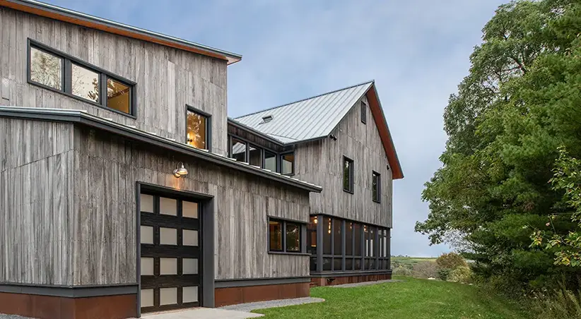 Modern Steel Garage Door