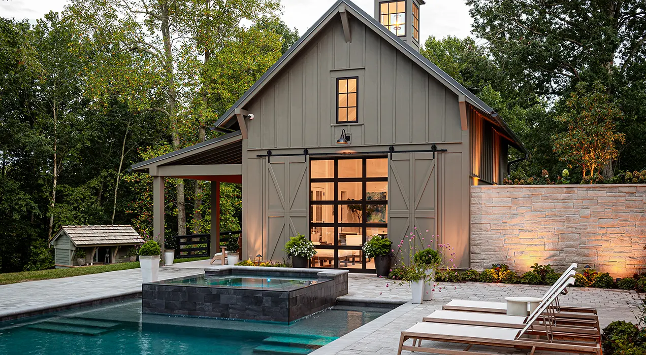 Clopay Doors Add Fun and Fancy to Southern Living Idea House in Nashville