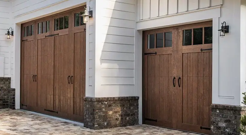 Farmhouse garage doors