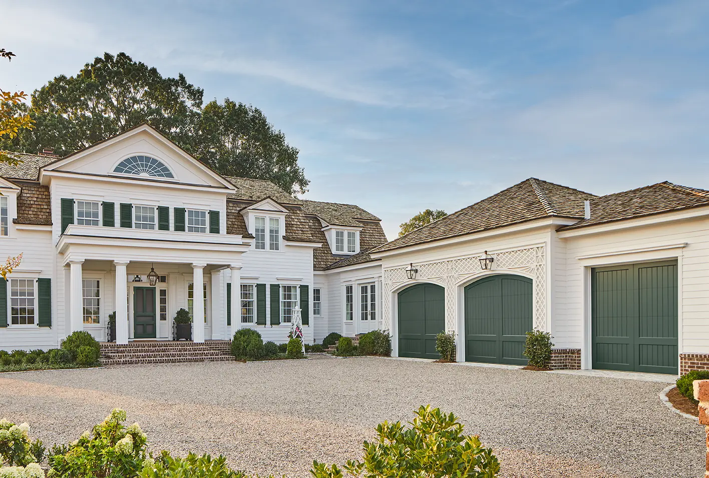 Reserve Wood Extira garage door in custom color