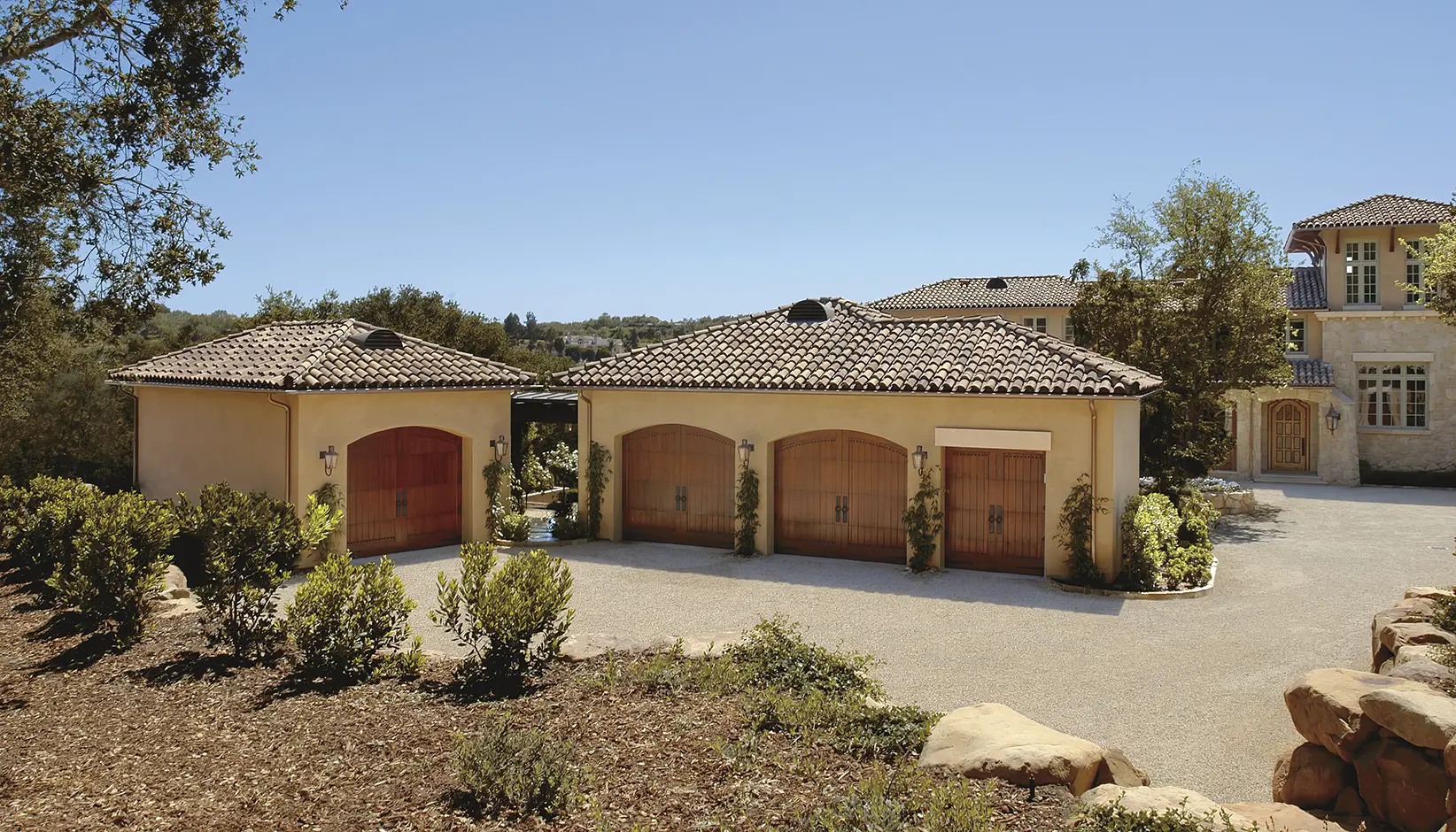 Reserve Wood garage door