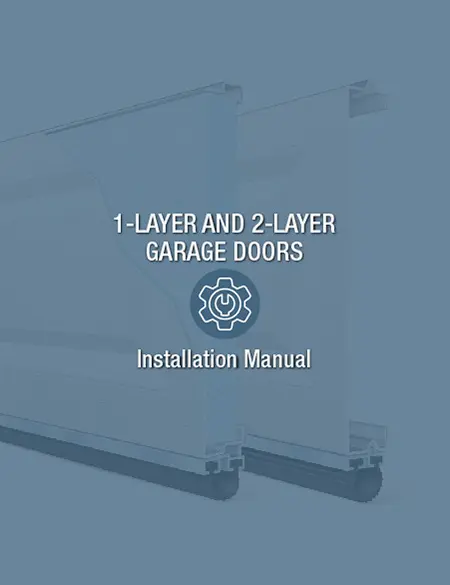 Residential Sectional 1-Layer And 2-Layer Doors