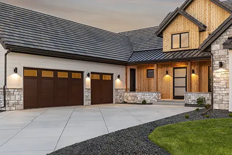 Canyon Ridge Louver Garage Doors