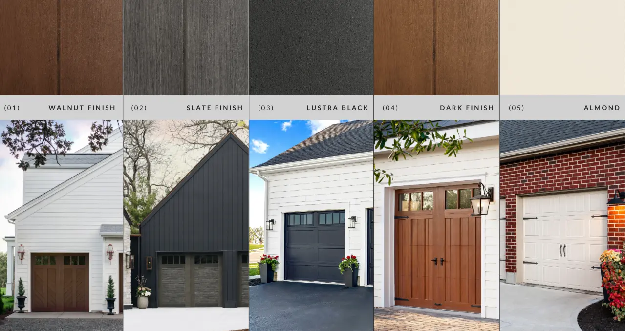 colors Free Garage Door Color Samples