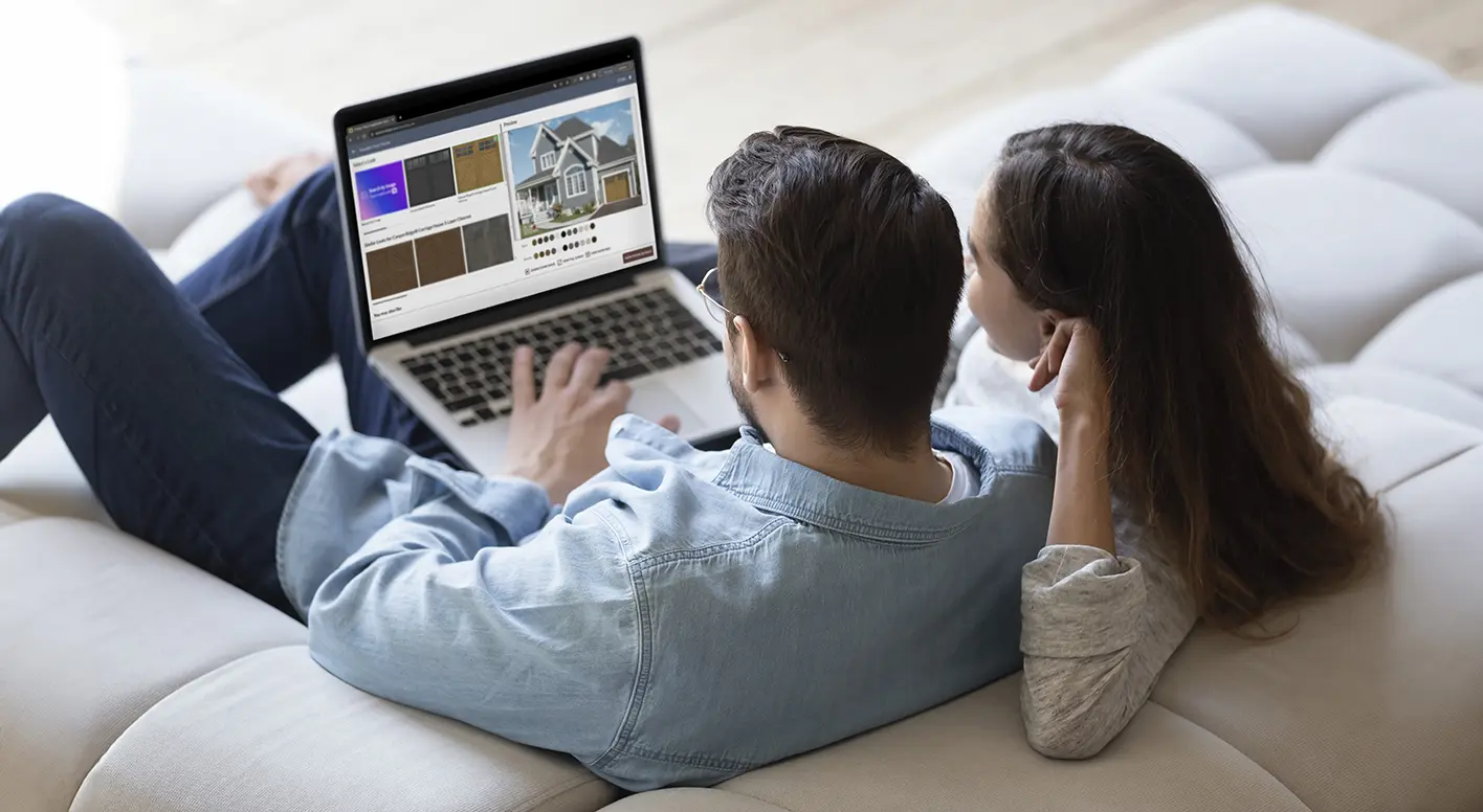 Using EZDoor garage door design tool