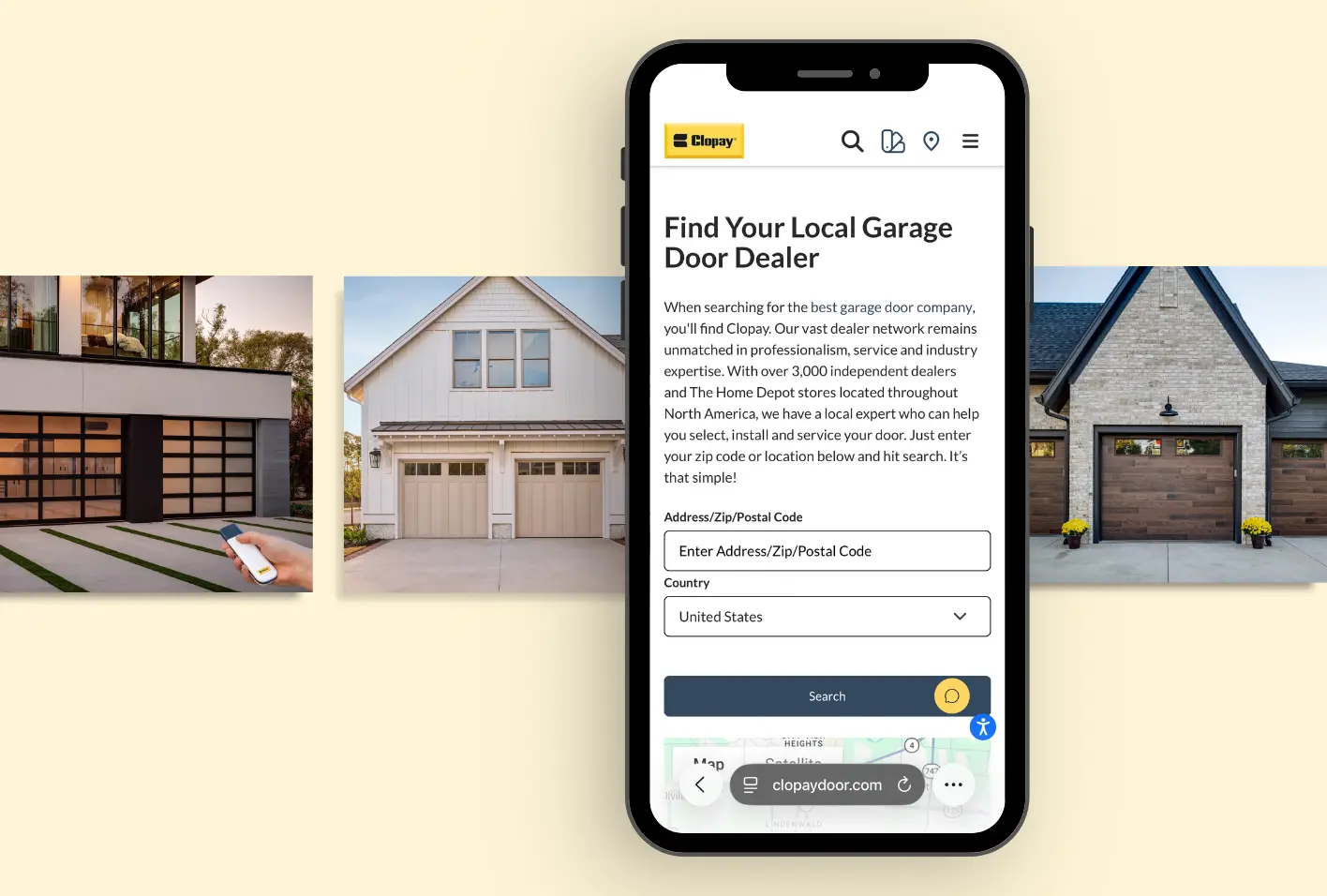 Find your local garage door dealer