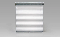 Clopay Commercial Roll-Up Steel Sheet Doors in White Model 157C