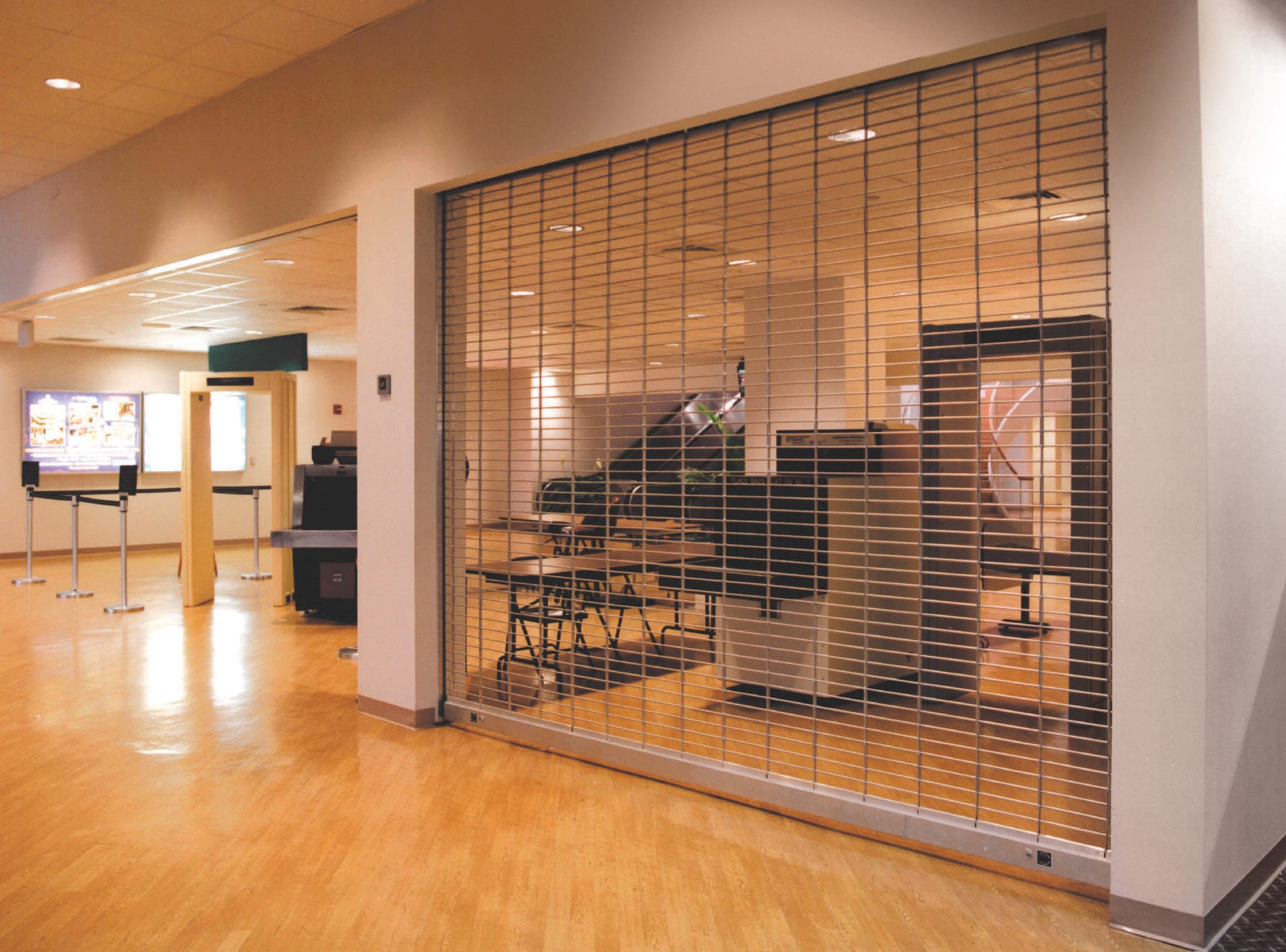 Roll Up Sliding Commercial Security Grilles Clopay