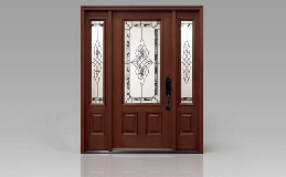 ARBOR GROVE™ fiberglass collection entry doors