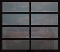 grayacrylic Clopay Avante Garage Door Collection