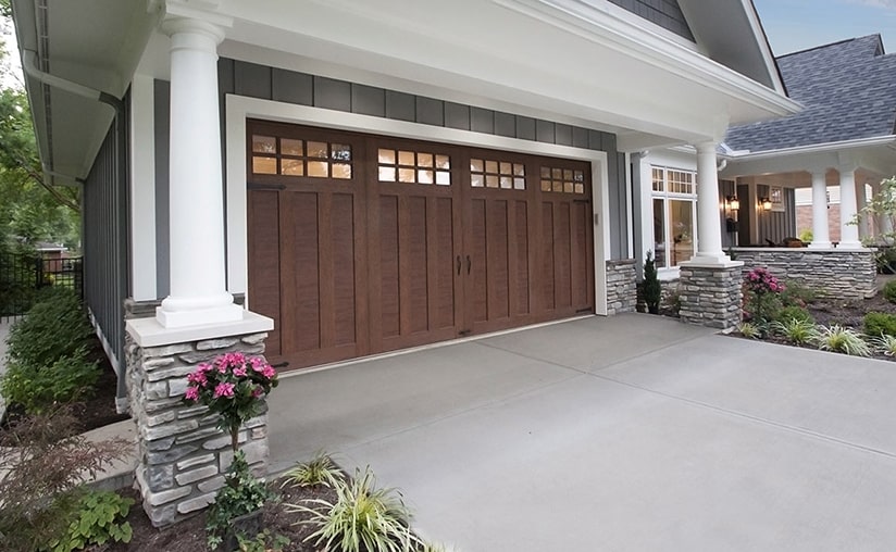 Wood-Look Steel Garage Doors - Clopay® Canyon Ridge Carriage House (4-Layer)