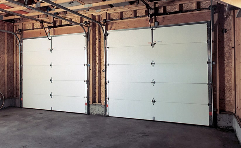 Inside view of a Clopay Classic Steel garage door