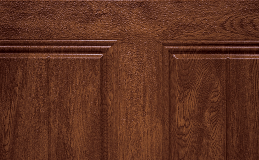 Clopay Gallery Collection - Ultra-Grain Oak Finish Close-Up