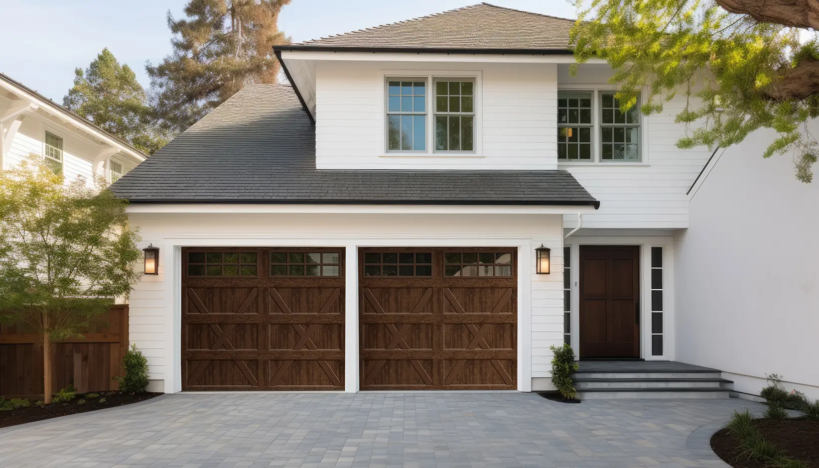 Bridgeport™ Inlay garage doors
