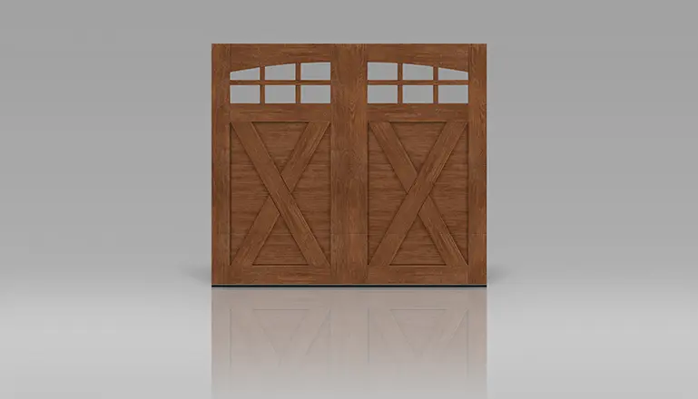 Canyon Ridge 4-Layer door in Dark Finish