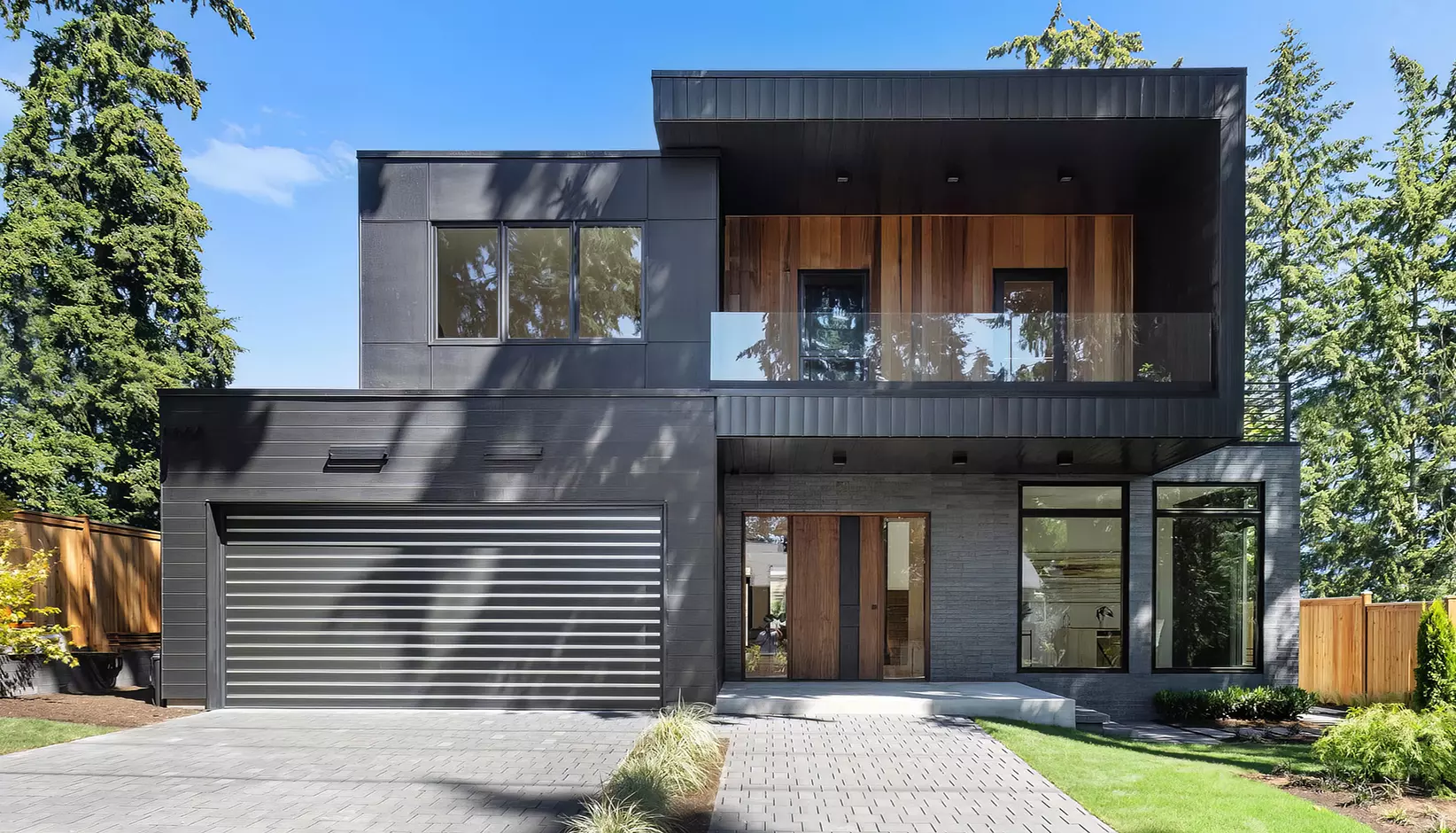 Canyon Ridge® Modern garage doors