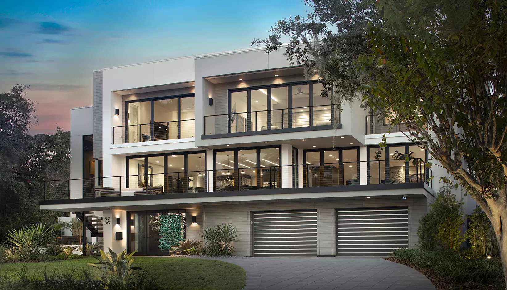 Canyon Ridge® Modern garage doors