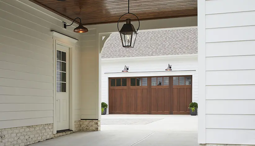 Reserve Wood Garage Door