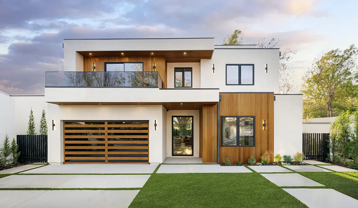 Canyon Ridge® Modern garage door