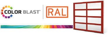 Clopay Color Blast® RAL Logo
